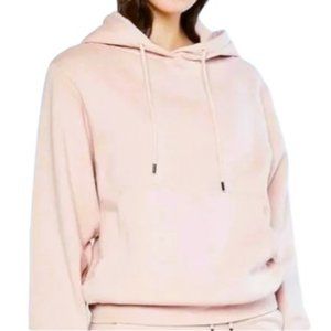 Favorite Daughter Heavyweight Cotton Hoodie Sweatshirt M Light Pink